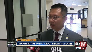 Informing the public about Hepatitis A cases