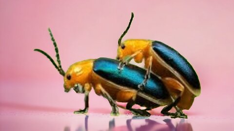 Dark beetle intercorse with each other