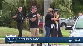 Law enforcement, friends, community members surprise special Cape Coral girl for graduation