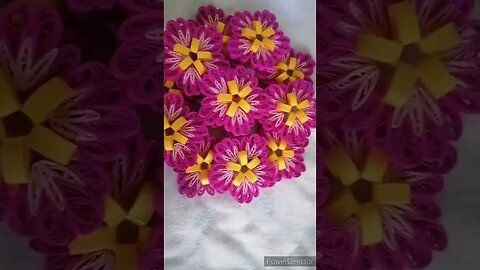 🌼 Beautiful 3D Paper Quilling flowers | ත්‍රිමාණ පේපර් කුවිලින් මල් 🌼@chcreation moratuwa