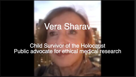 Vera Sharav - Holocaust Survivor Warns Against History Repeating Itself