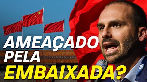 Embaixada da China ameaça Eduardo Bolsonaro e relações com o Brasil