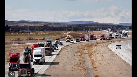 1/26/2024 - 700k Truckers saving America! EU Farmers fight! Entering TRUMPSARA! God Bless you!