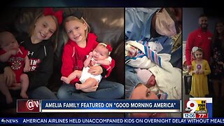Amelia family featured on "Good Morning America"