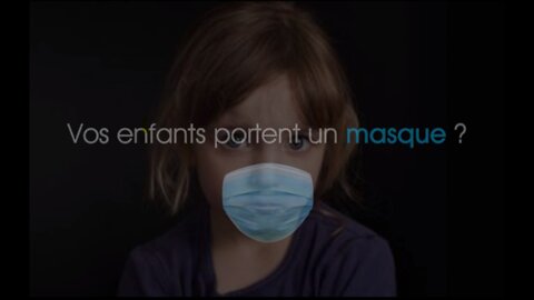 Masques inutiles et dangereux pour nos enfants