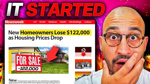 "New Homeowners Lose $122,000 in Value as Prices Drop" - Newsweek