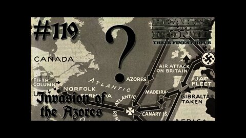 Hearts of Iron 3: Black ICE 8.6 - 119 (Germany) Invasion of the Azores