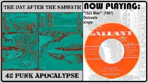 Outcasts - 1523 Blair [1967 Garage Psych / Proto Punk San Antonio, Texas USA ]