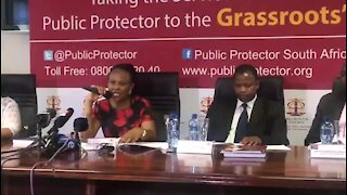 UPDATE 1 - Public Protector alarmed by extent of looting around Nelson Mandela funeral (GND)