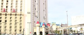 Fire and sexual assault investigation at Excalibur Las Vegas