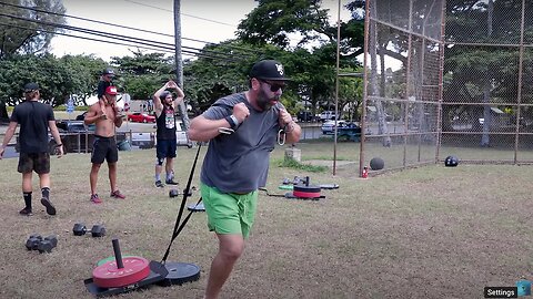 BERT KREISCHER COMES TO ONE OF MY BRUTAL FIELD WORKOUTS