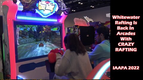 How Wild Does It Get In Crazy Rafting by Wahlap/Sega? (IAAPA 2022)