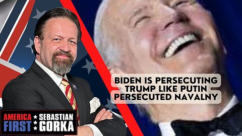 Biden is persecuting Trump like Putin persecuted Navalny. Lee Zeldin with Sebastian Gorka