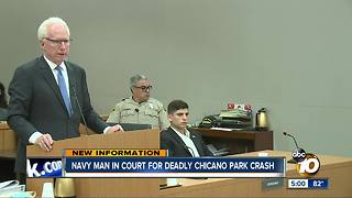 Navy sailor in court for deadly Chicano park crash