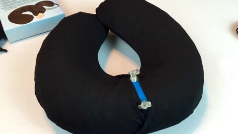 Globetrotter Inflatable Travel Pillow, Sleep Mask, Earplugs, and travel bag by WeHaveCoolStuff