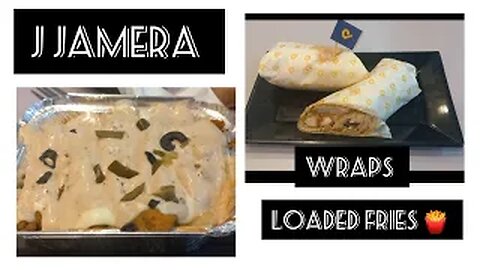 J jamera samanabad | amazing wrap with loaded fries 🍟