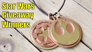 Star Wars Giveaway Winners!