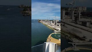 Symphony of the Seas Leaving Miami! - Part 2