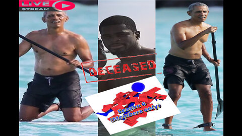 Obama Family Chef update: Was Obama the 2nd PaddleBoarder w/ Tafari when he Drowned in the Pond?