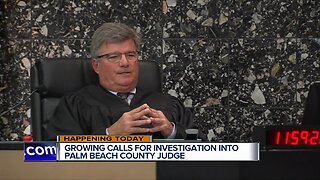 Lawmakers to call for disciplinary action against Palm Beach County judge