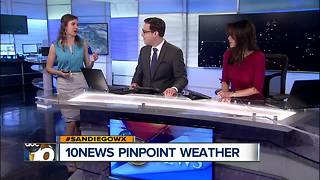 10News Pinpoint Weather with Meteorologist Megan Parry