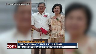 Man killed in wrong way crash