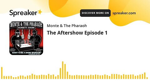 The Aftershow Episode 1