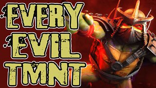 Every Evil Teenage Mutant Ninja Turtles Part 1