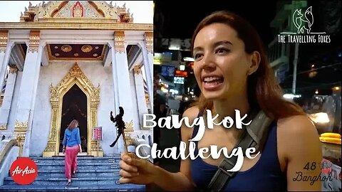 Bangkok 48 Hour Challenge - Street Food, Tourist Attractions, Shopping (Thailand) - Vlog 20