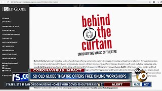 Old Globe offers free workshops