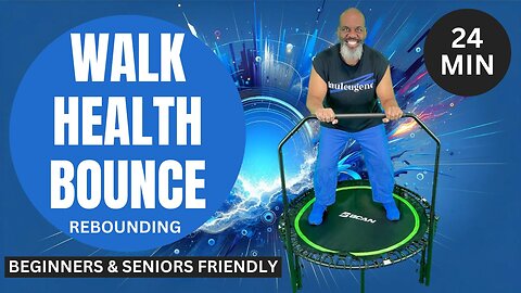 Health Walk Bounce On Mini Trampoline