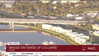 Bridge in danger of collapsing in Stuart Florida