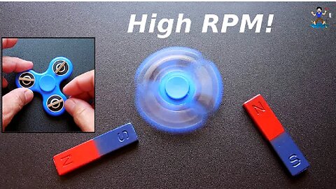 "Free Energy" Magnetic Fidget Spinner Motor Real?