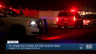 Teen dies after west Valley shooting