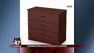 Over 300K dressers by South Shore recalled in the US due to tip-over hazard