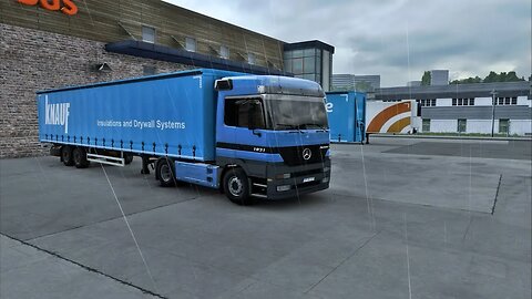 Düsseldorf to dortmund Euro Truck Simulator 2 Knauf Delivery