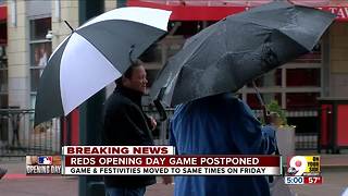 Reds Opening Day postponed