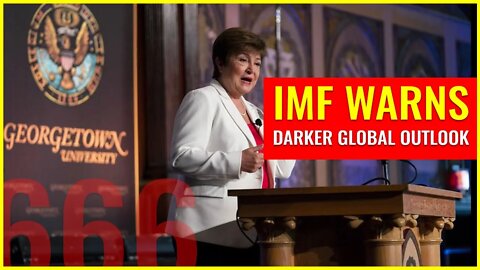 The International Monetary Fund (IMF) warns of darker global outlook