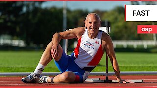 Athlete holds the title of being the fastest 84-year-old in the world