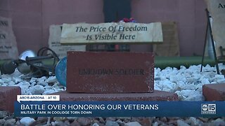 Battle over honoring our veterans