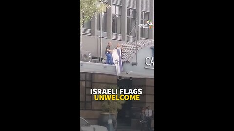 Israeli Flags Unwelcome