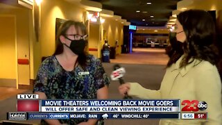Movie Theaters welcoming back movie goers in Kern County