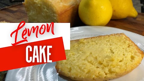 The Best Lemon Drizzle Cake Recipe