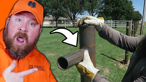 This Pipe Fence is GENIUS! - Fence Builder Reacts