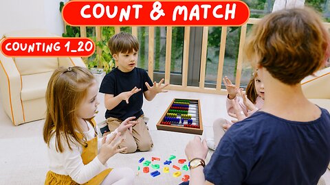 learn counting/count and match/learn numbers/counting 1-20