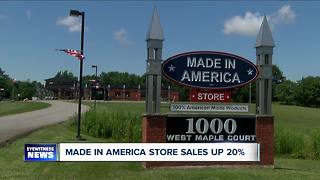 Made in America Store Sales Up This Year