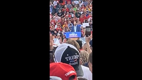 Don Jr at Trump Rally in Sarasota