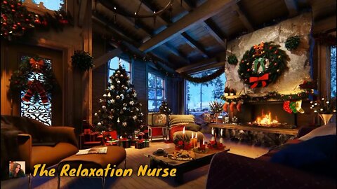 Peaceful Instrumental Christmas Music: Relaxing Christmas music "Cozy Christmas Fire"