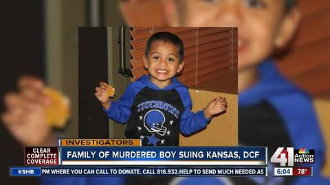 Family files lawsuit against Kansas, DCF in death of Adrian Jones