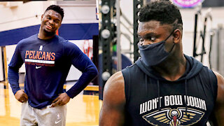 Zion Williamson Looks Insanely Fit Going Into 2nd Season After People Roasted Him For His Size